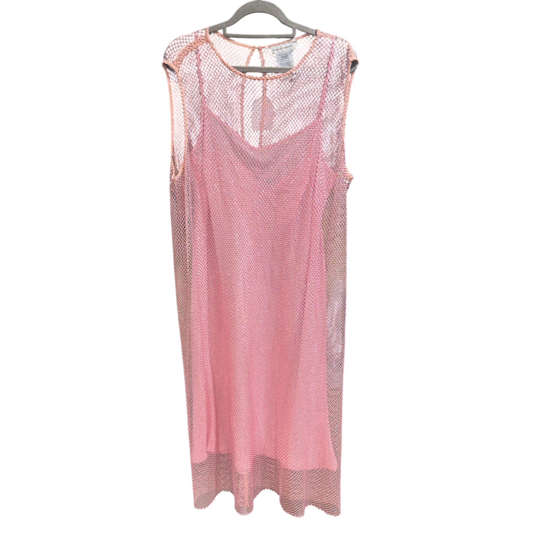 SCANLAN THEODORE Pink Mesh dress size 0/S