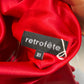 RETROFETE Red Silk Justine Dress Sz XS