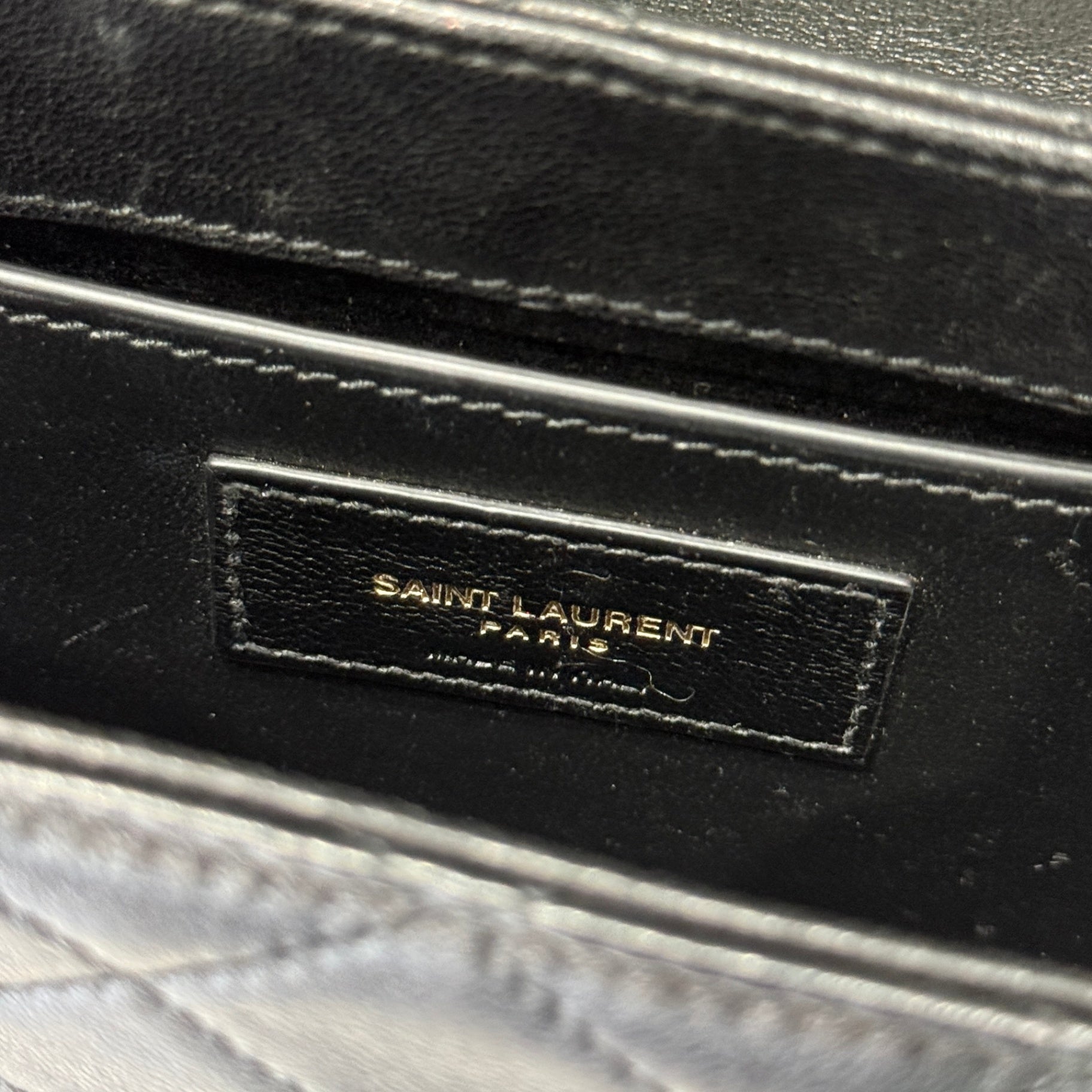 SAINT LAURENT Nolita Black Crossbody