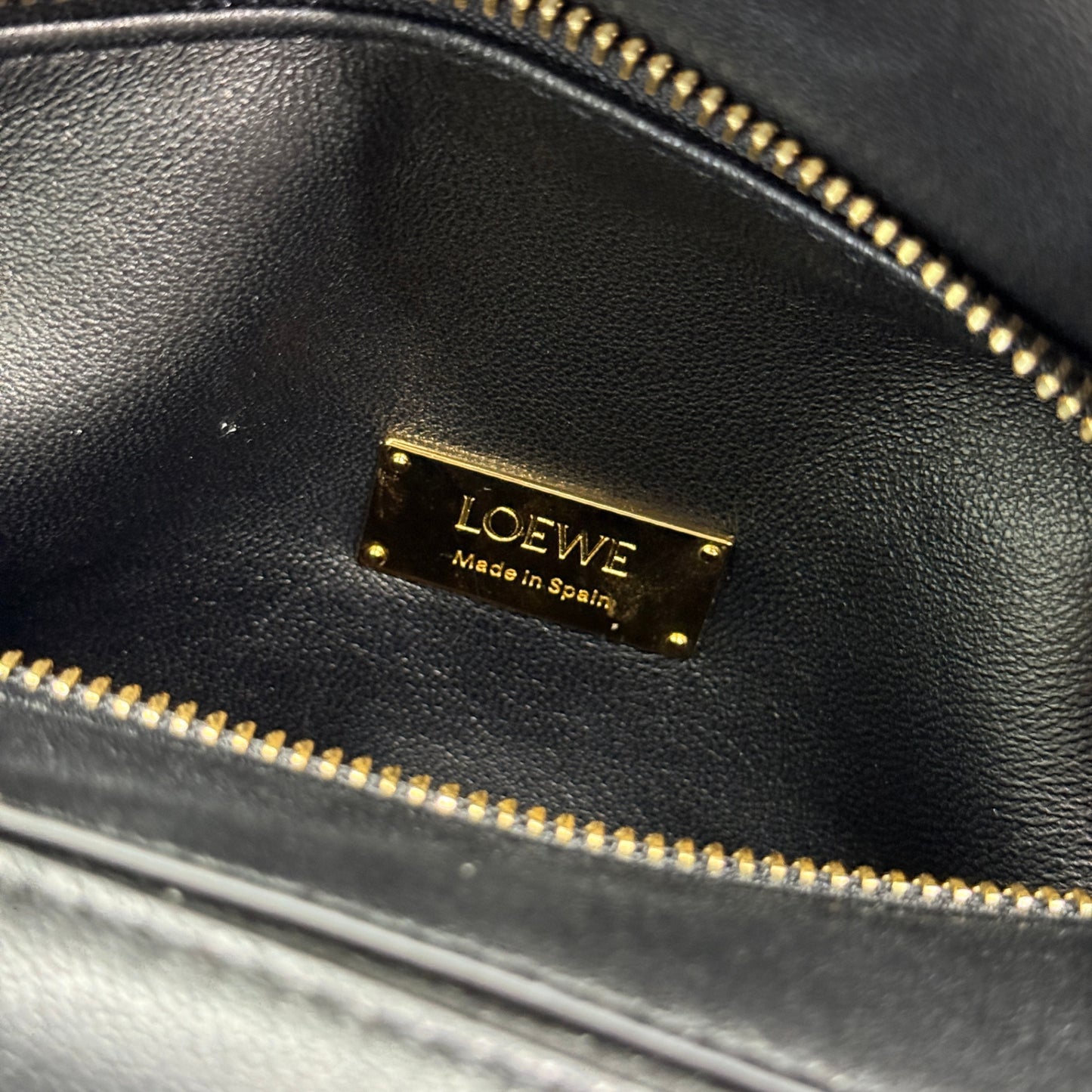 LOEWE Small Puzzle Bag - Black