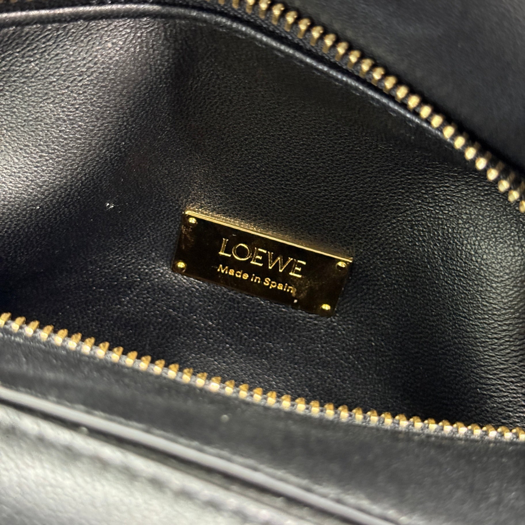LOEWE Small Puzzle Bag - Black