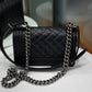 CHANEL Boy Bag Small - Black