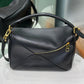 LOEWE Small Puzzle Bag - Black