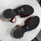 PRADA Brown Croc Heels Sz 37