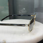 PRADA Black Round Lens Sunglasses
