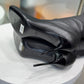 BALMAIN Leather Stretch Stiletto Boot Sz 39