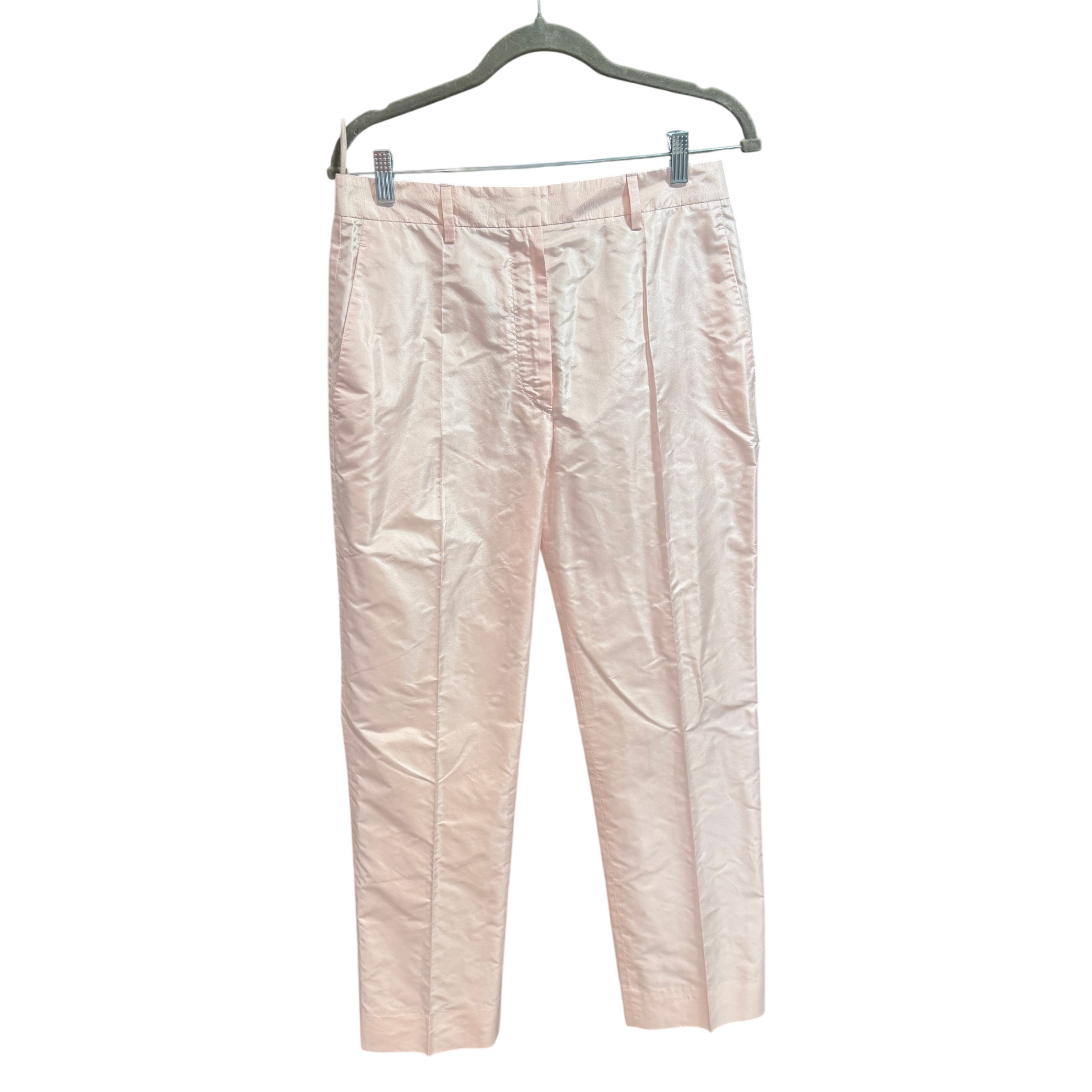 PRADA Light Pink Taffeta Suit Set Sz 38