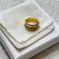 DIOR Navy/Gold ring
