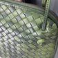 BOTTEGA VENETA Green Intrecciato Crossbody Bag