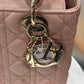 DIOR Lady Dior Bag Blush Cannage - Medium