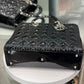 DIOR Lady Dior Patent Leather Cannage - Large