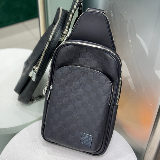 LOUIS VUITTON Black Sling Bag