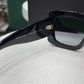CHANEL CC Oversized Black Sunglasses (C & B)