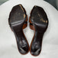 SAINT LAURENT Tribute 85 Brown Heel Sz 38