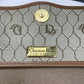 DIOR Honeycomb Coated Canvas Crossbody Bag