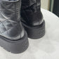 CHANEL Combat Boots Sz 38