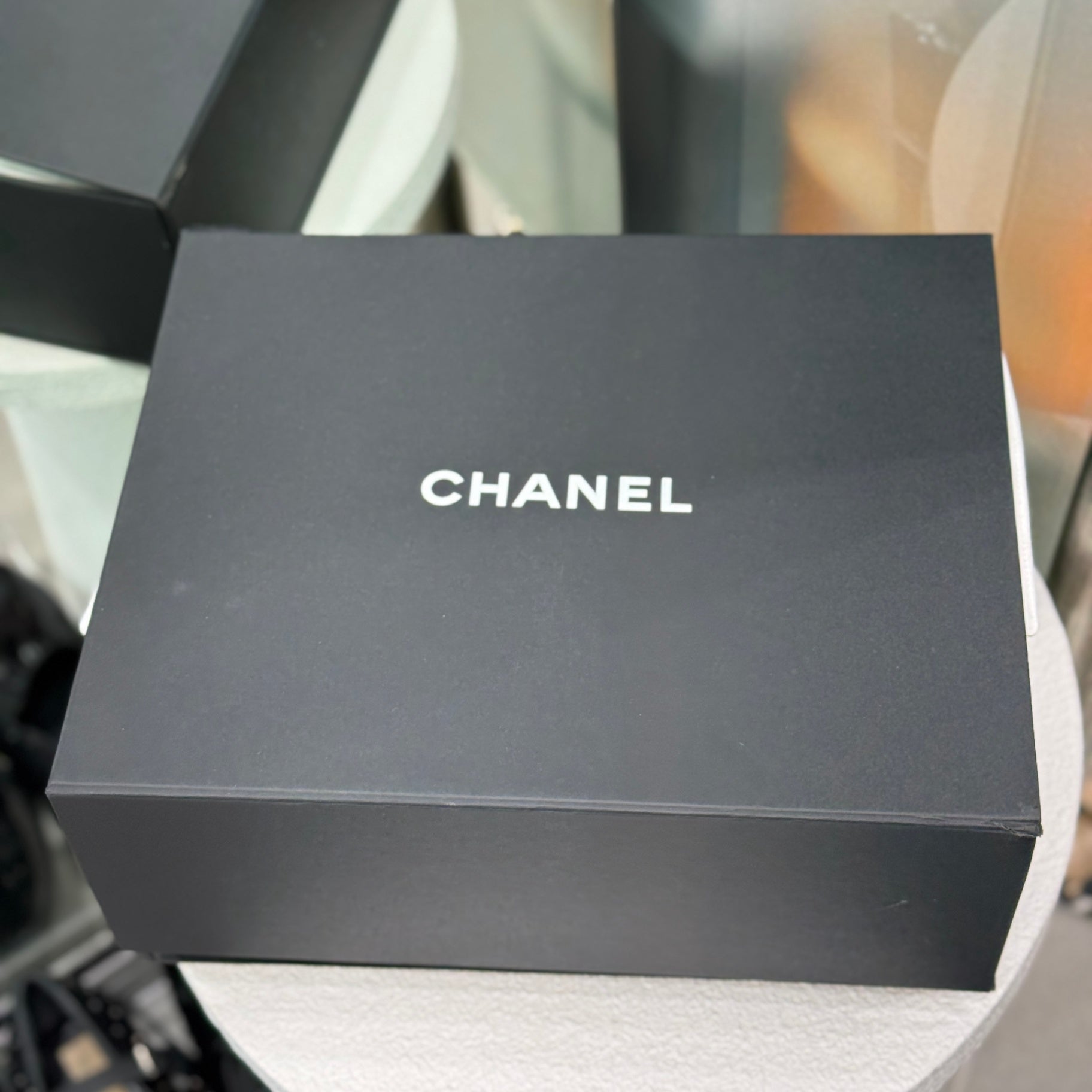 CHANEL Caviar Leather Jumbo Double Flap