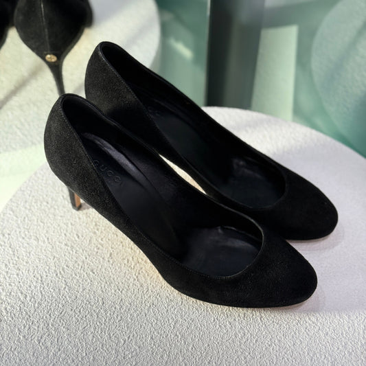 GUCCI Suede Pumps Sz 38