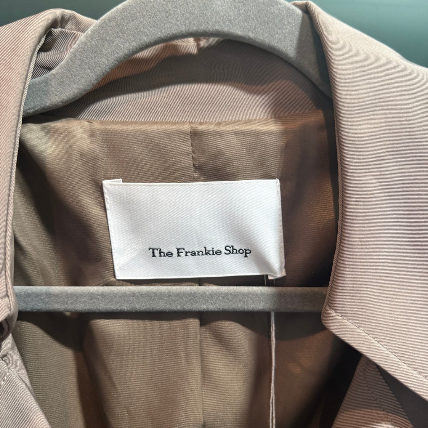 THE FRANKIE SHOP Brown Trench Sz XS