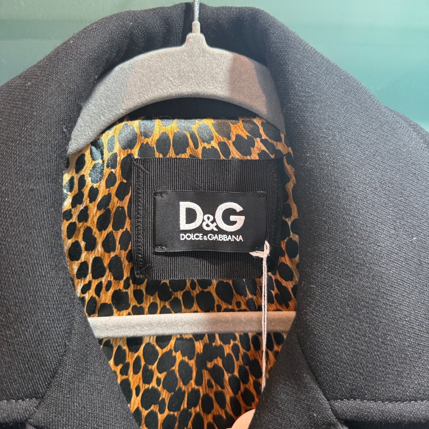 DOLCE & GABBANA Black Coat Sz 42