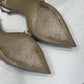 VALENTINO Blush Stud Slingback Heels Size 38
