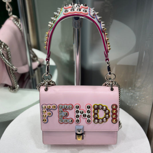 FENDI Kan - pink with limited edition strap