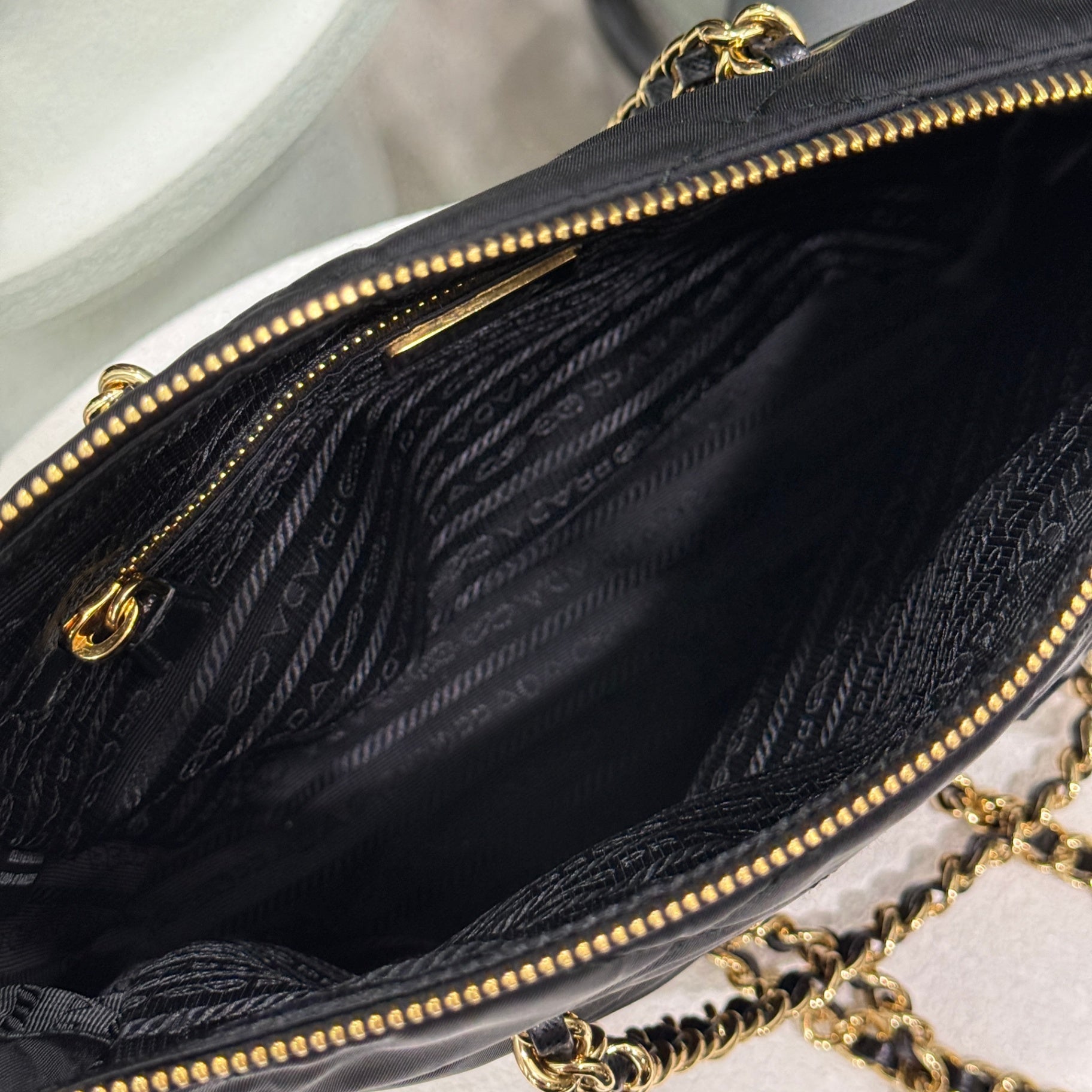 PRADA Re-Edition Nylon 1995 Tote - Black