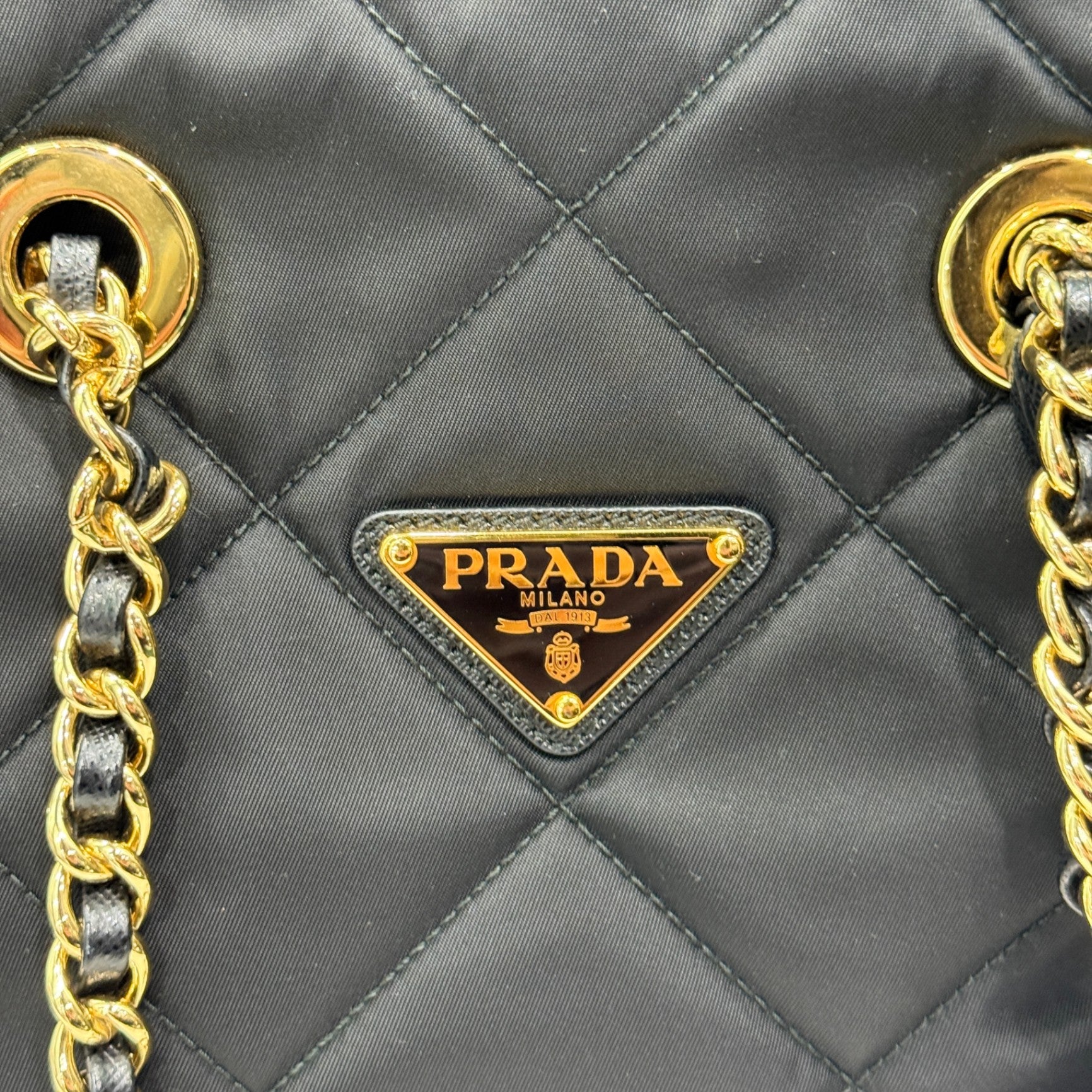 PRADA Re-Edition Nylon 1995 Tote - Black