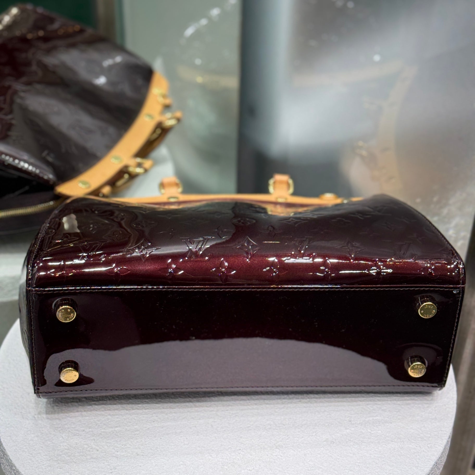 LOUIS VUITTON Brea Bag Burgundy