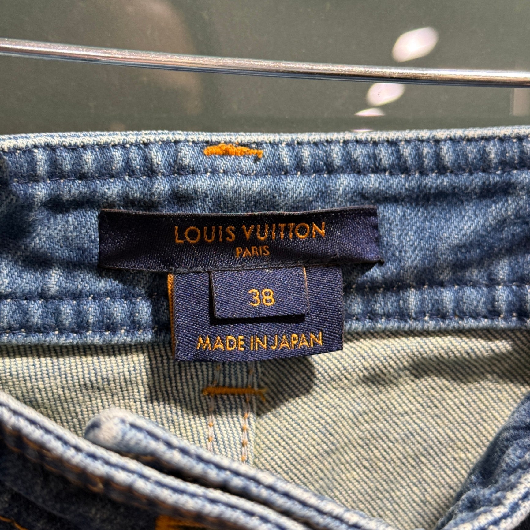LOUIS VUITTON Denim Jeans Sz 38