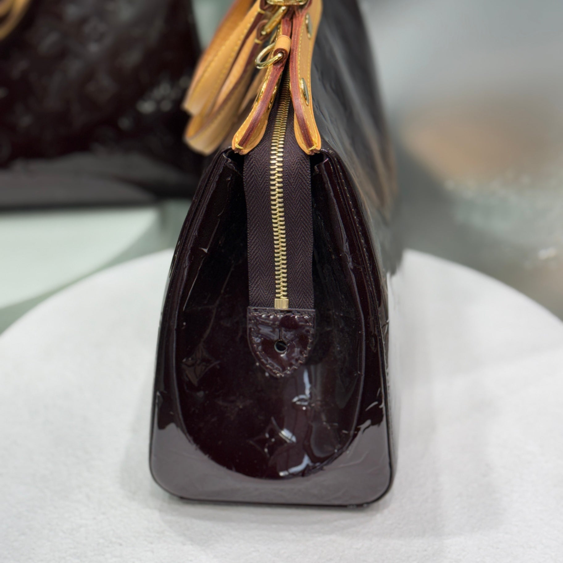 LOUIS VUITTON Brea Bag Burgundy