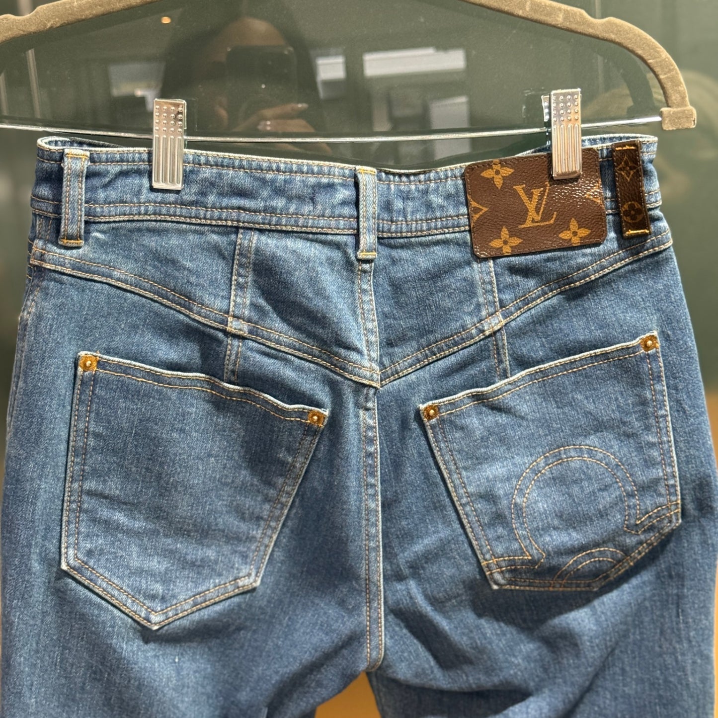 LOUIS VUITTON Denim Jeans Sz 38