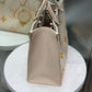 LOUIS VUITTON OnTheGo MM Tote Cream Saffron