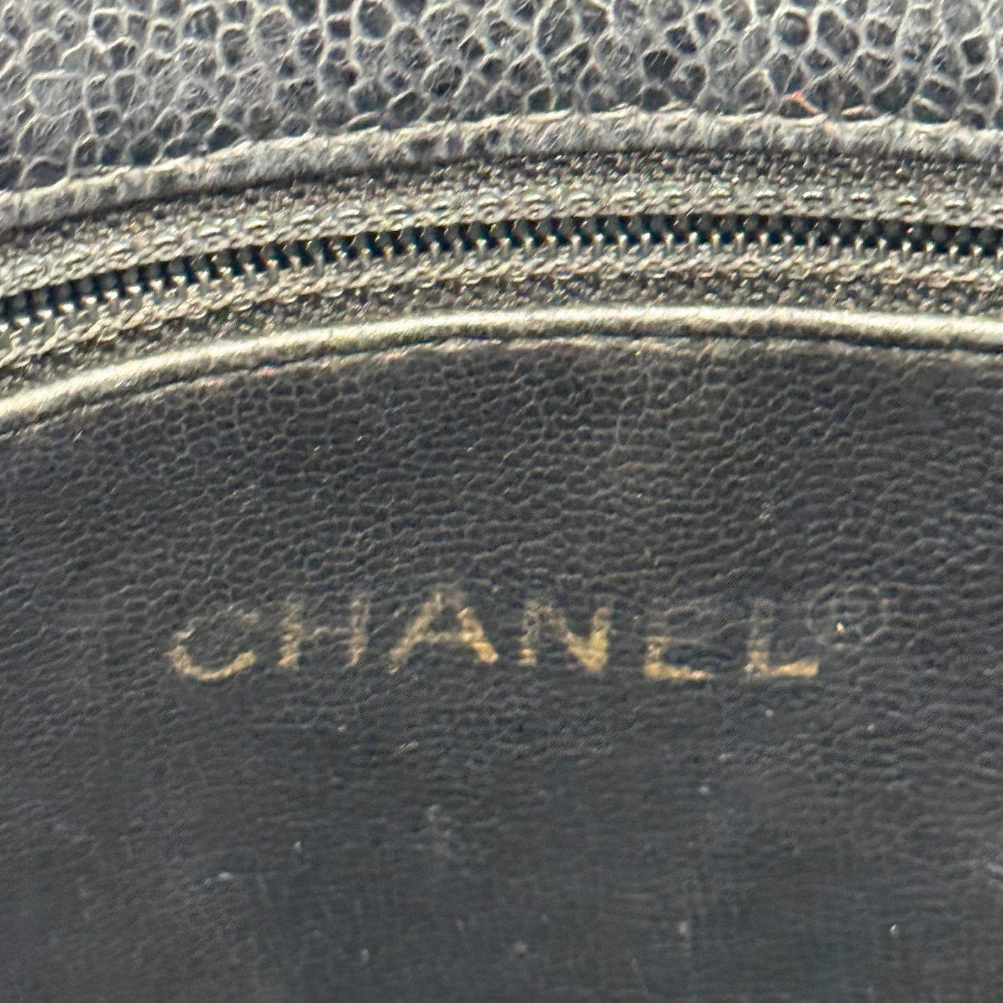 CHANEL Vintage Caviar Tote