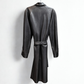 HERMES Vintage Leather Trench