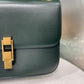 SAINT LAURENT Le Carré Shoulder Bag Green