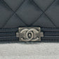 CHANEL Boy WOC Caviar Crossbody Black