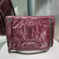 SAINT LAURENT Niki Crossbody Bag Bordeaux