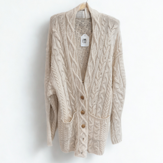 Etro Cable Knit Cardigan cashmere/wool