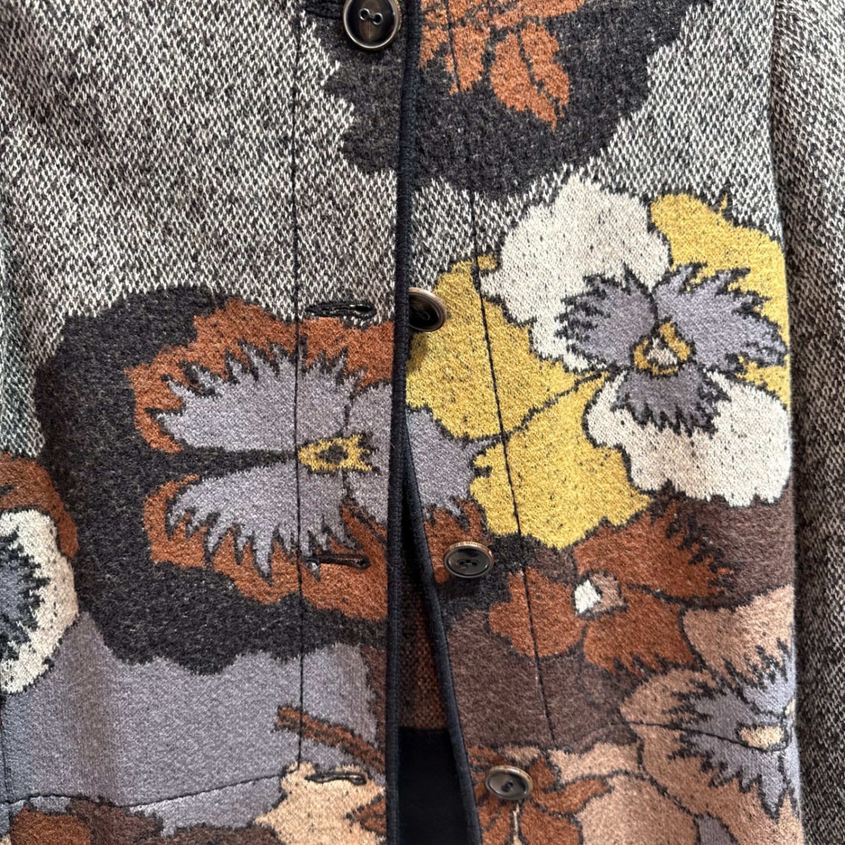 MISSONI Patterned Cropped Jacket Sz S/M