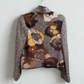 MISSONI Patterned Cropped Jacket Sz S/M