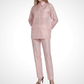 PRADA Light Pink Taffeta Suit Set Sz 38