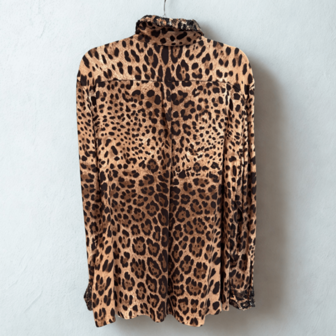 DOLCE & GABBANA Leopard Print Shirt