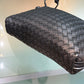 BOTTEGA VENETA Black Intrecciato Crossbody Bag