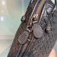 BOTTEGA VENETA Black Intrecciato Crossbody Bag