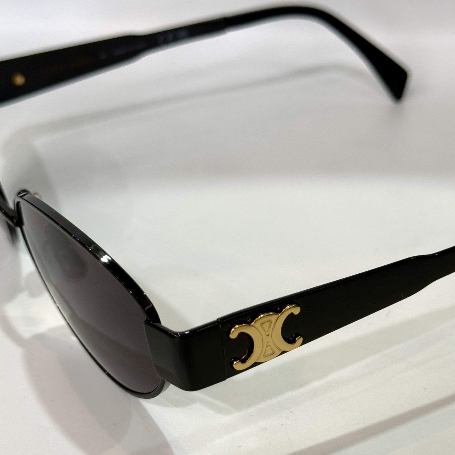 CELINE Black Frame Sunglasses