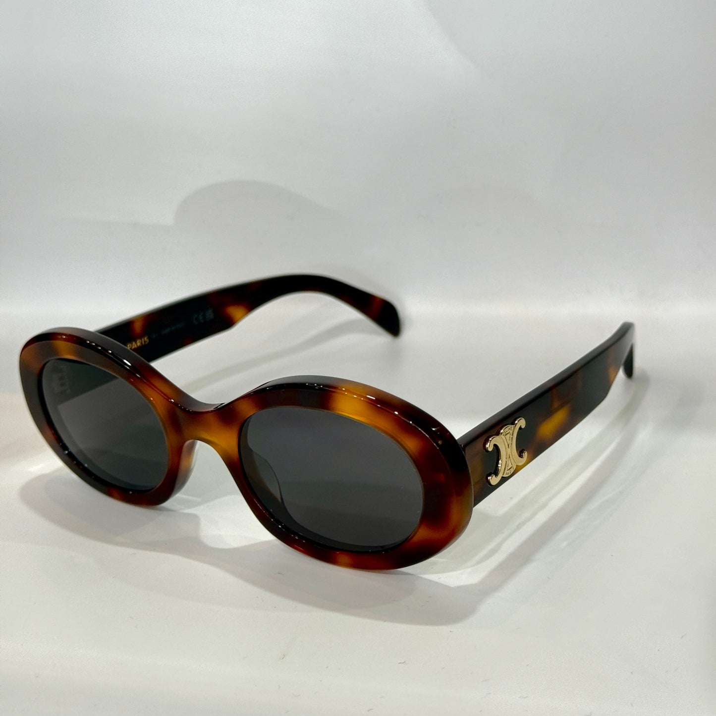 CELINE Tortoise Frame Sunglasses
