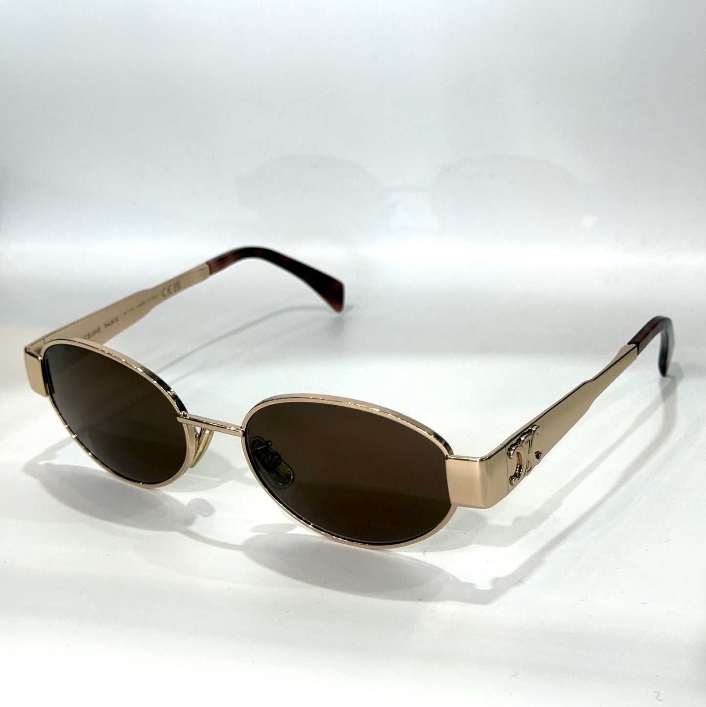 CELINE Gold Frame Sunglasses