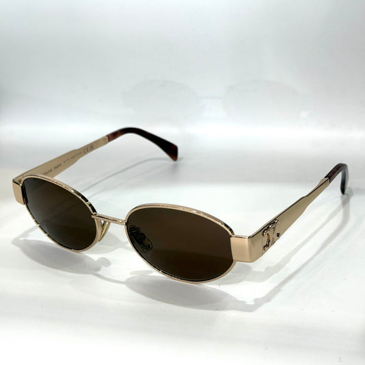 CELINE Gold Frame Sunglasses