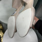 FERRAGAMO Nude Bow Wedge Sandals Sz 41.5